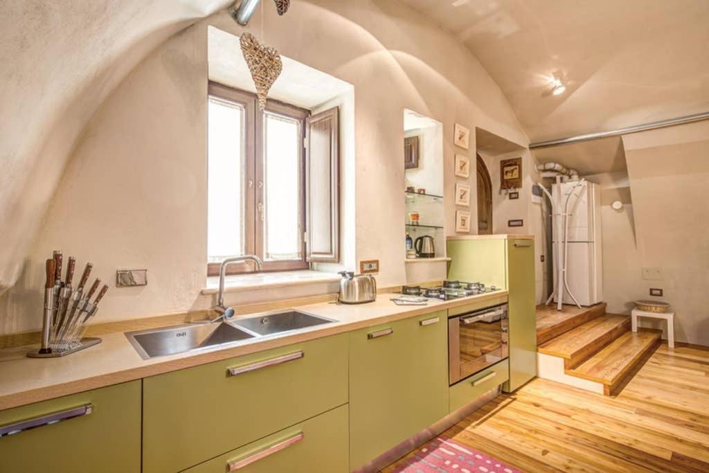 Loft Di Design Esclusivo Apartment Rocca di Mezzo Bagian luar foto